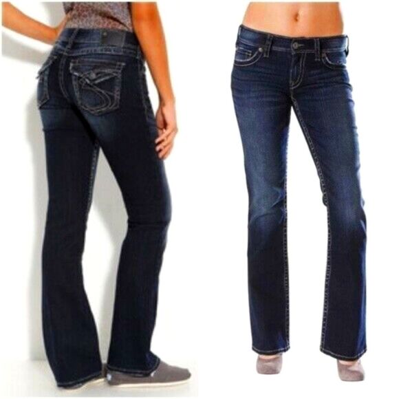 Silver Suki Surplus bootcut denim jeans 28 - Picture 1 of 12